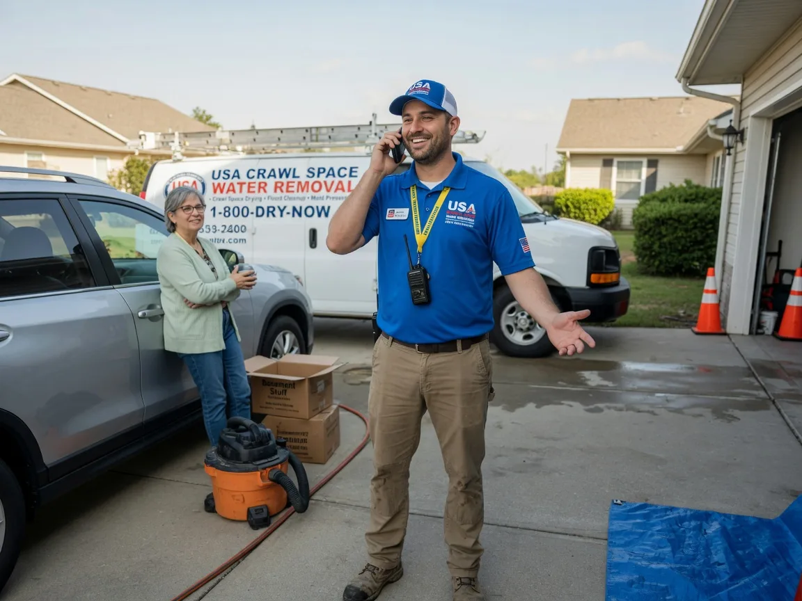 Crawl Space Water Removal Augusta, OH FAQs